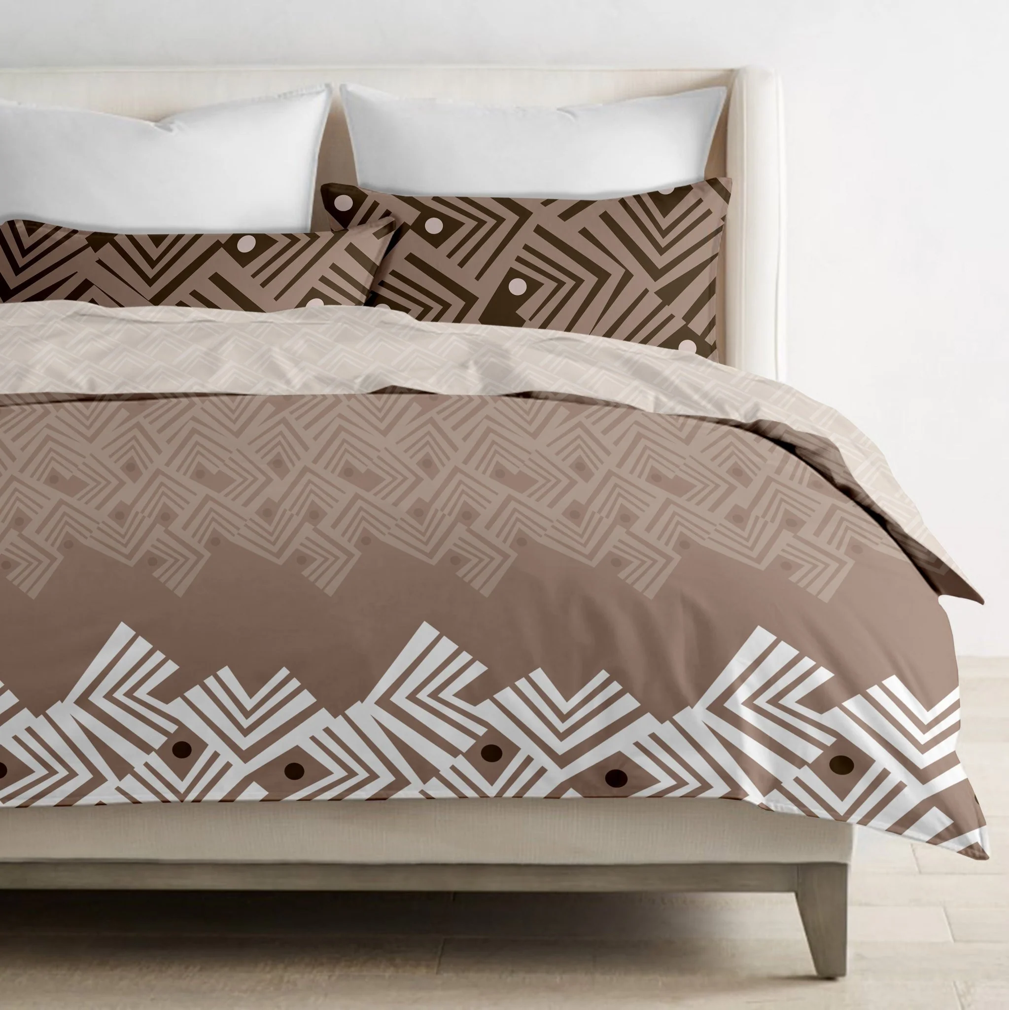 Aztec Organic Cotton Reversible Duvet Set - Image 3