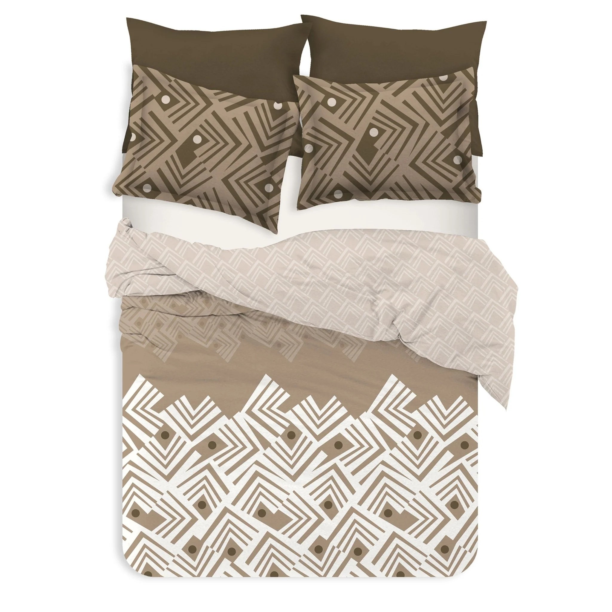 Aztec Organic Cotton Reversible Duvet Set - Image 4