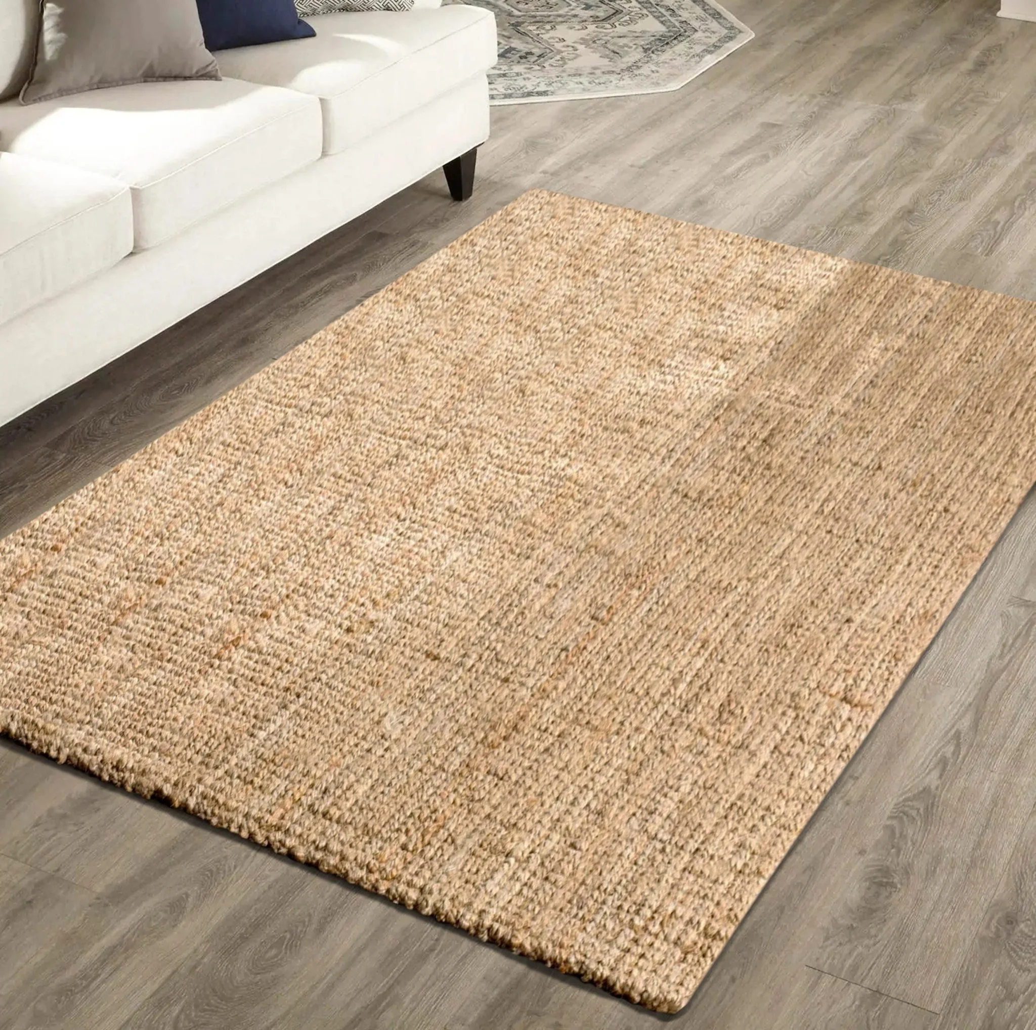 Premium Boucle Jute Rug - Image 3