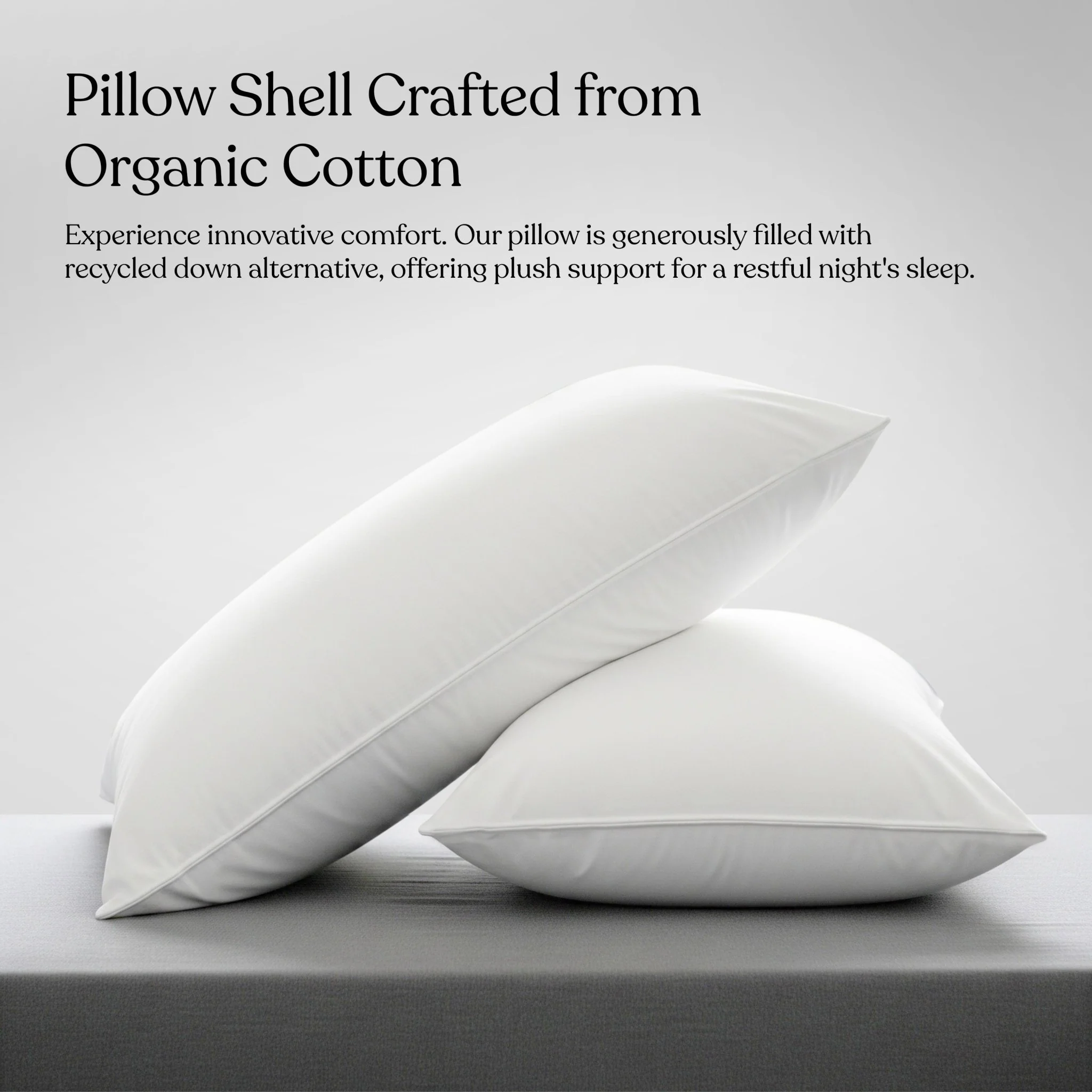 Down Alternative Sleep Pillow Pair - Image 4