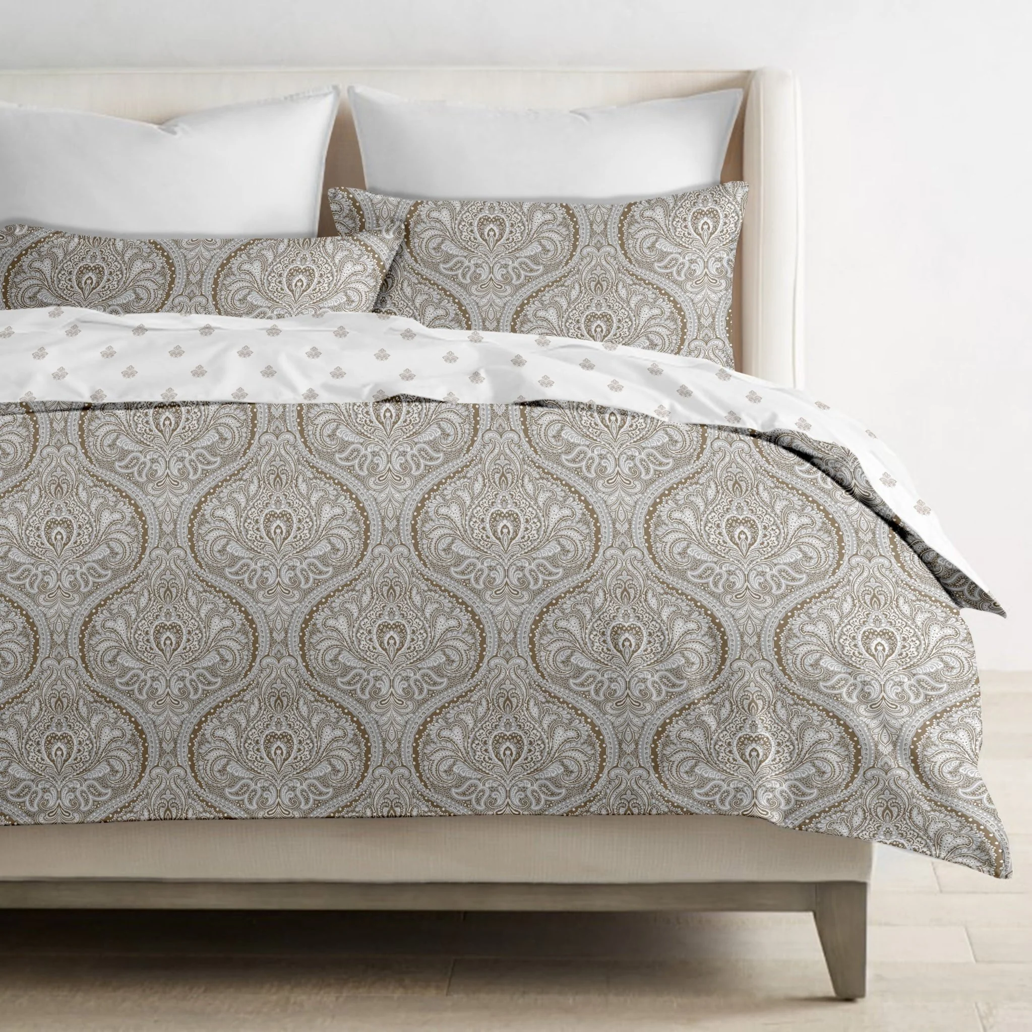 Ivana Organic Cotton Reversible Duvet Set - Image 3