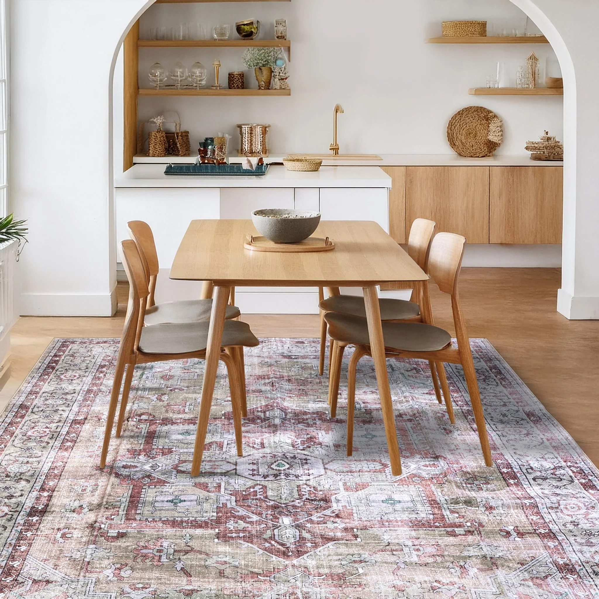 Desert Rose Machine Washable Rug - Image 5