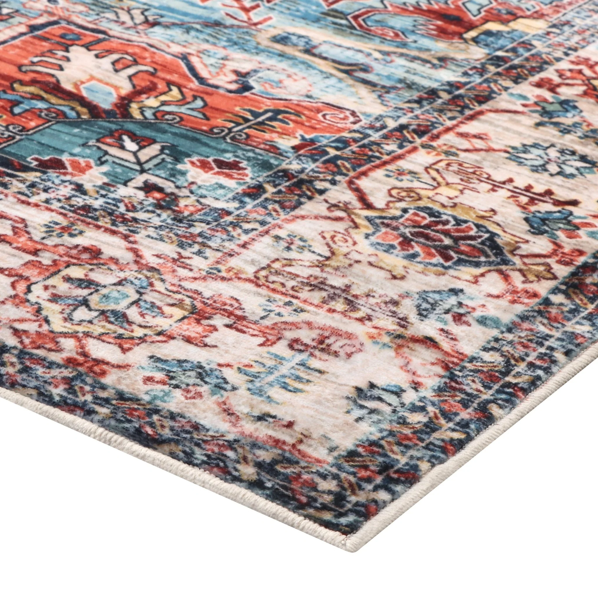Persian Sunset Machine Washable Rug - Image 4