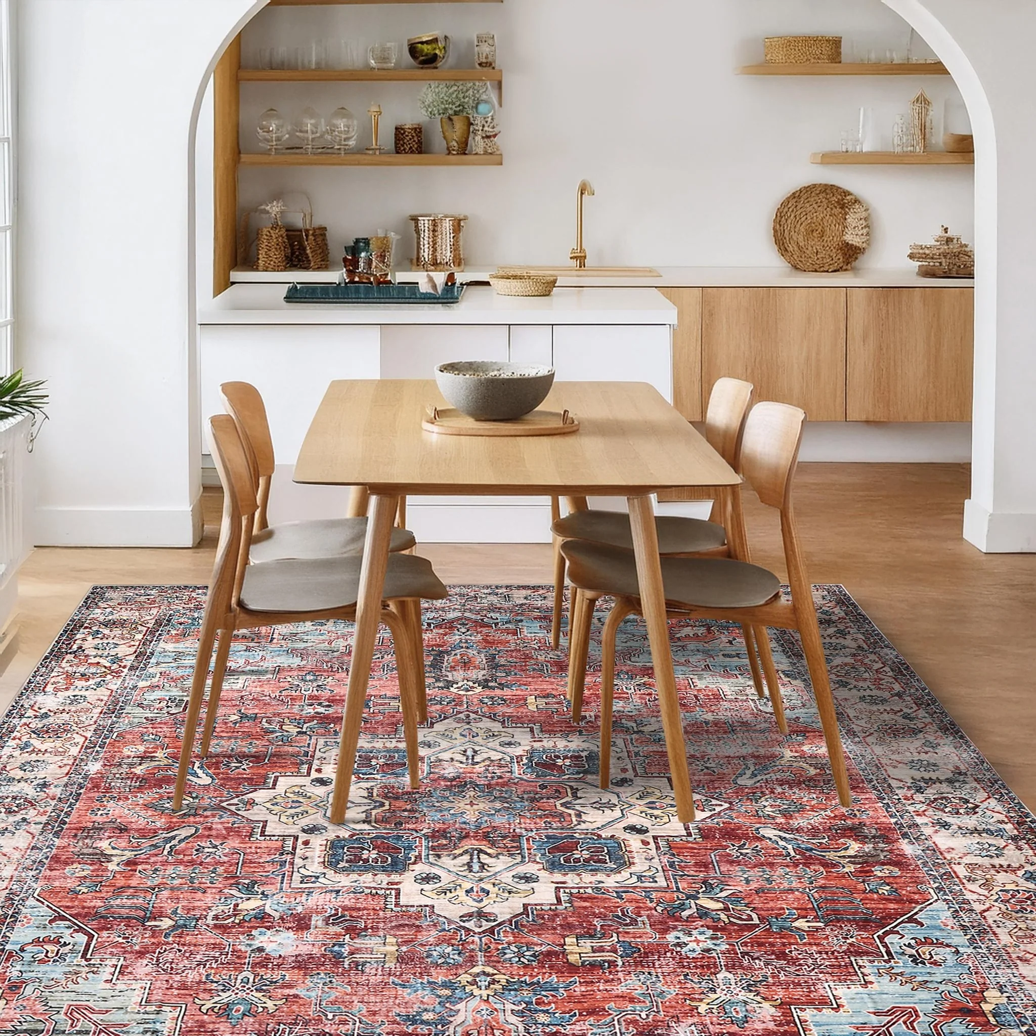 Persian Sunset Machine Washable Rug - Image 5