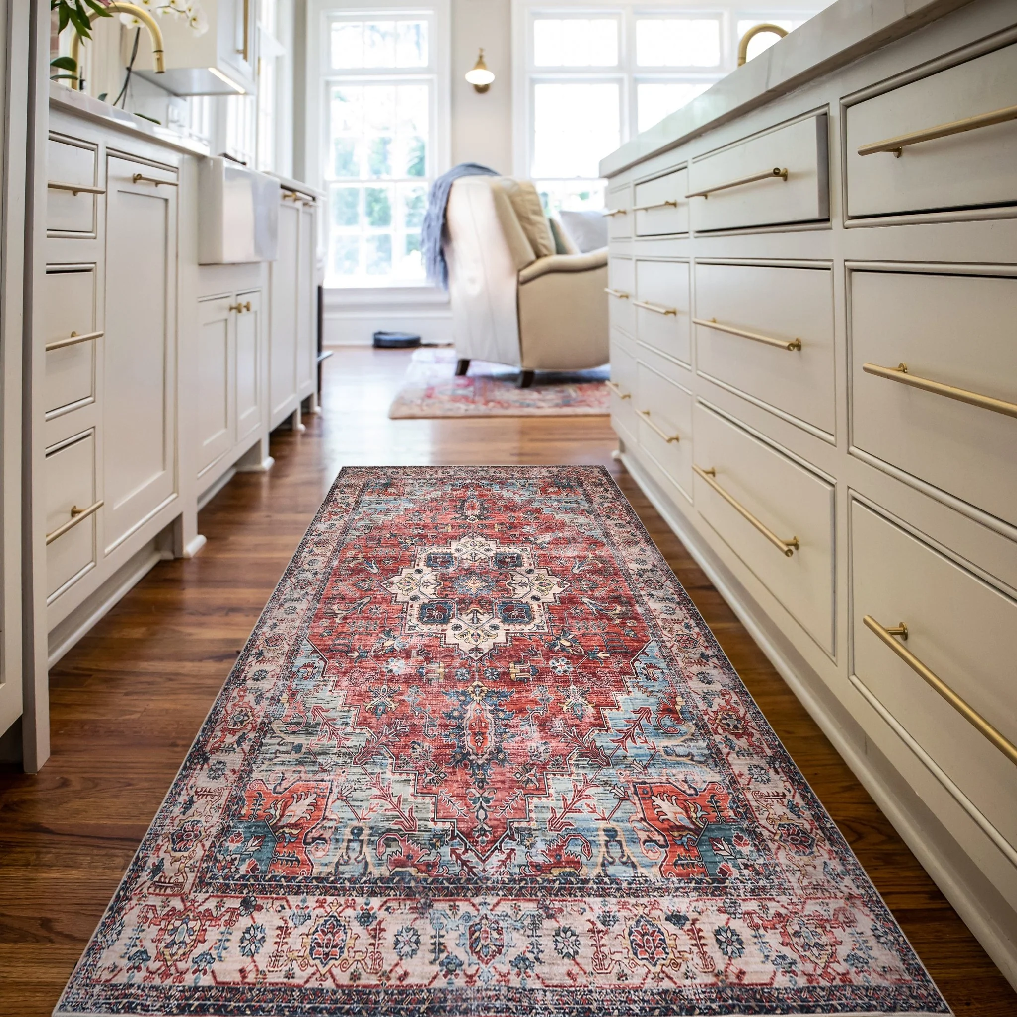 Persian Sunset Machine Washable Rug - Image 7