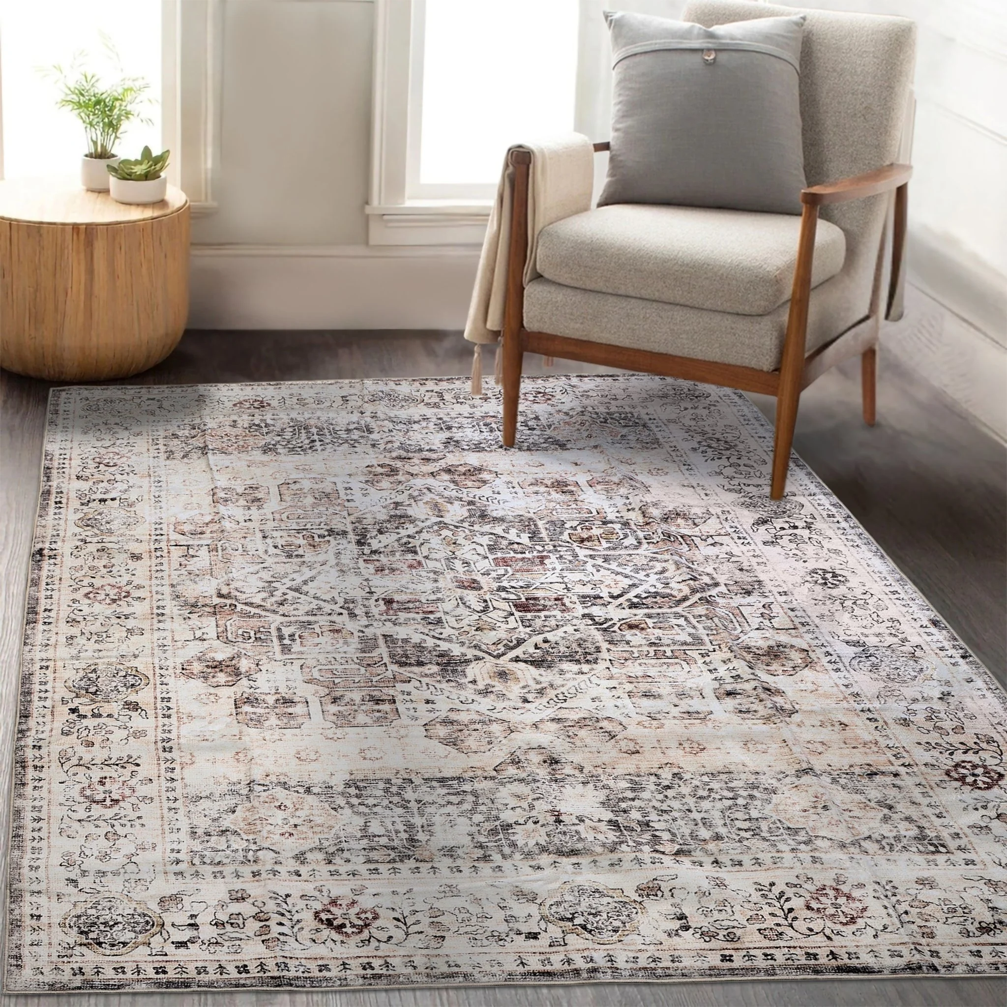 Meadow Machine Washable Rug - Image 3
