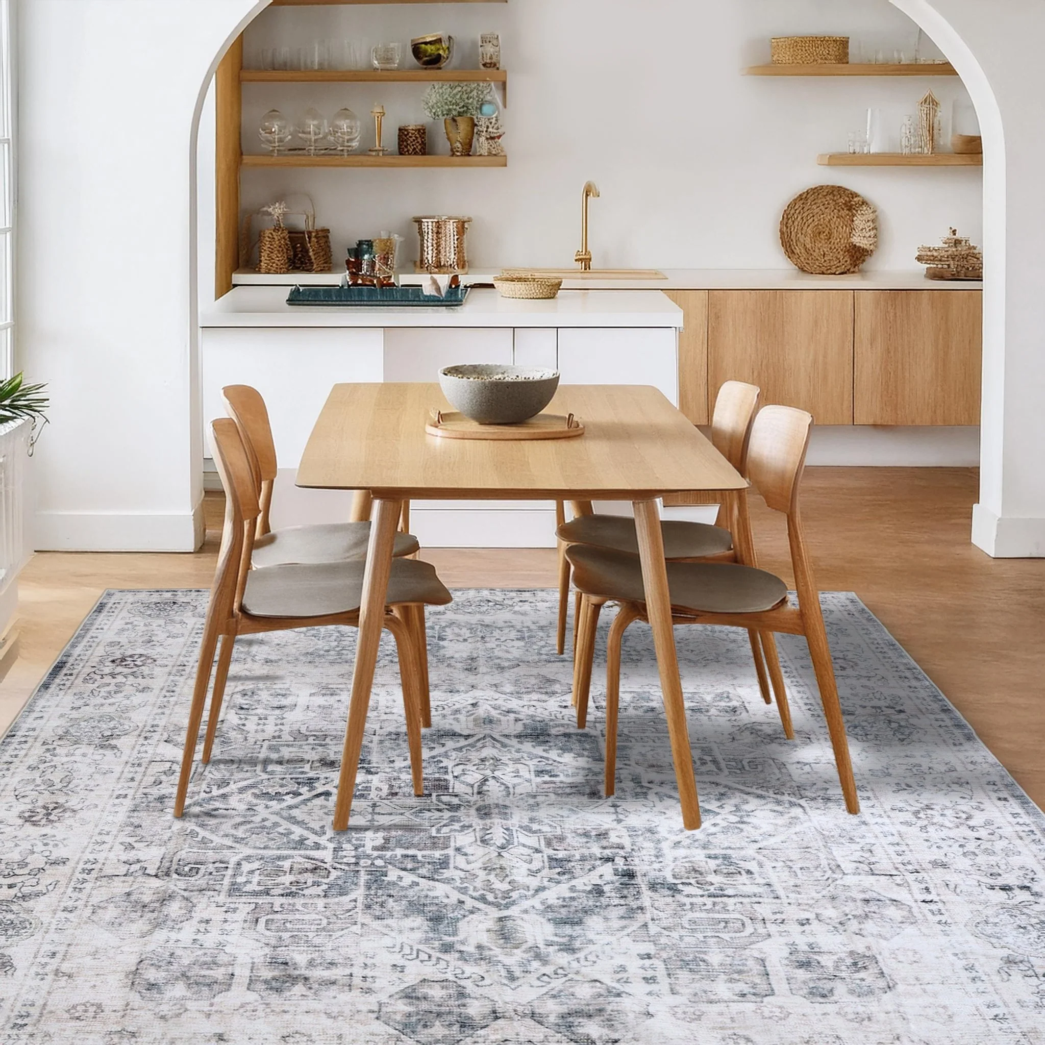 Eternal Ash Machine Washable Rug - Image 5