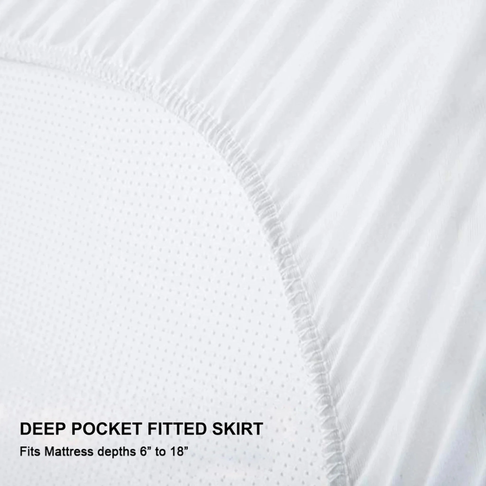 Premium Waterproof Stretchable Mattress Pad Protector - Image 3