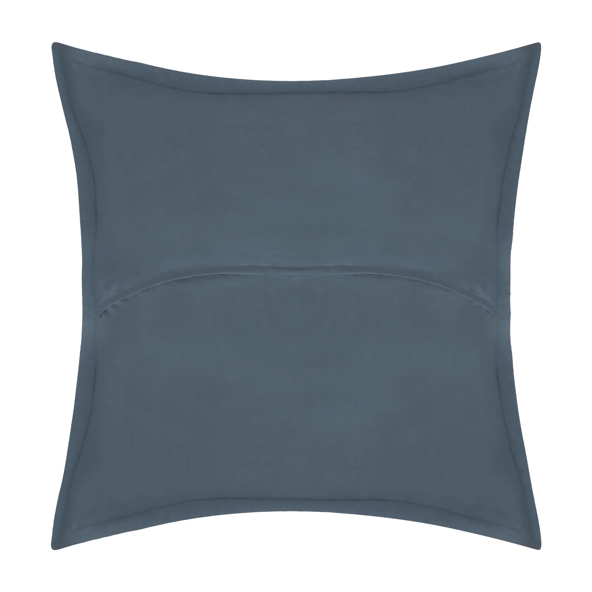 Organic Cotton Euro Sham Pair (Clayton Blue) - Image 3