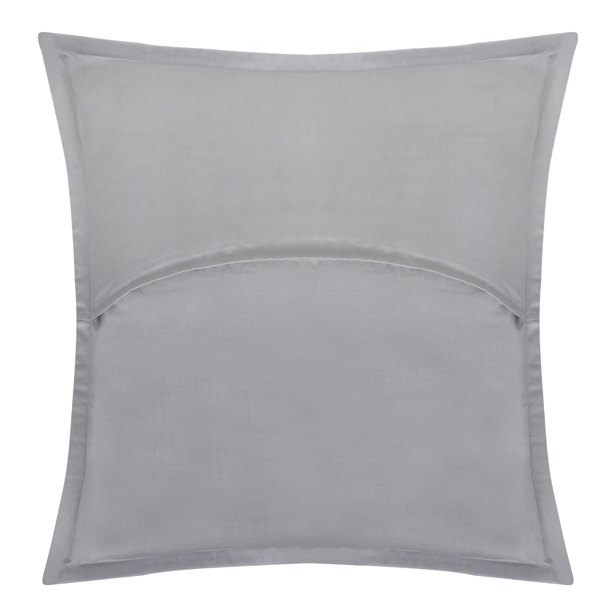 Organic Cotton Euro Sham Pair (Grey) - Image 3
