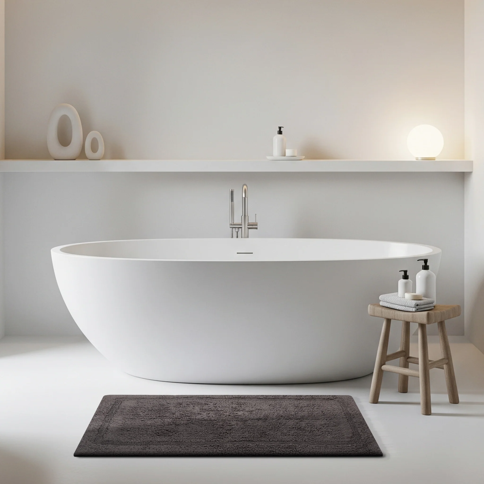 Organic Cotton Reversible Bath Mat - Image 18