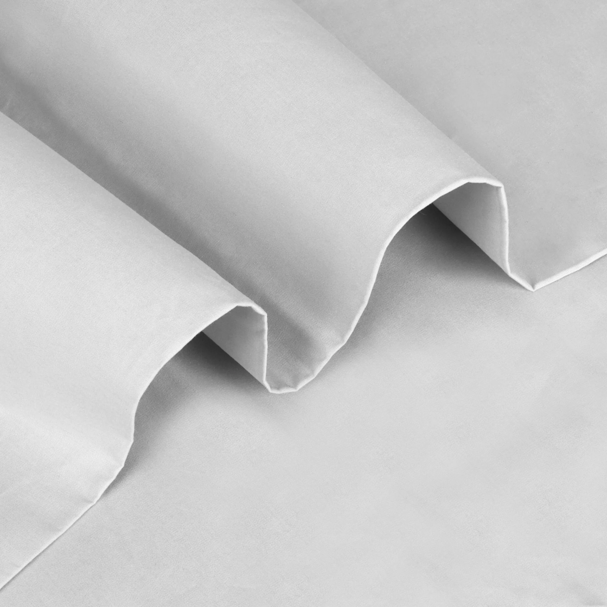 100% Organic Cotton Percale Fitted Sheet Set - Image 11