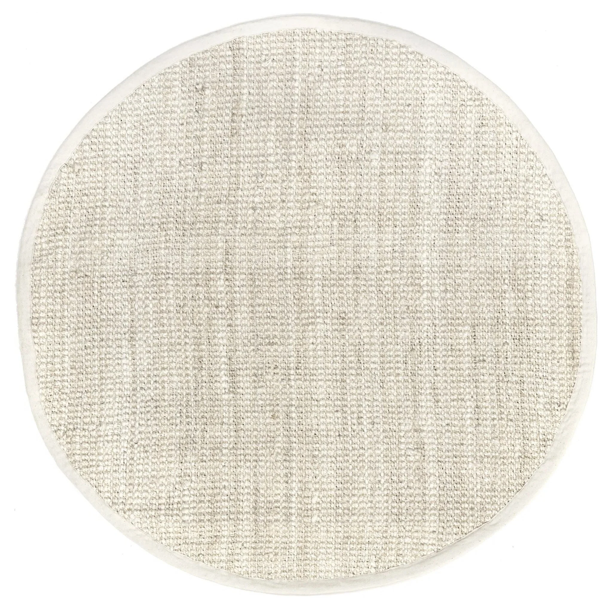 Ivory Boucle Jute Rug - Image 8