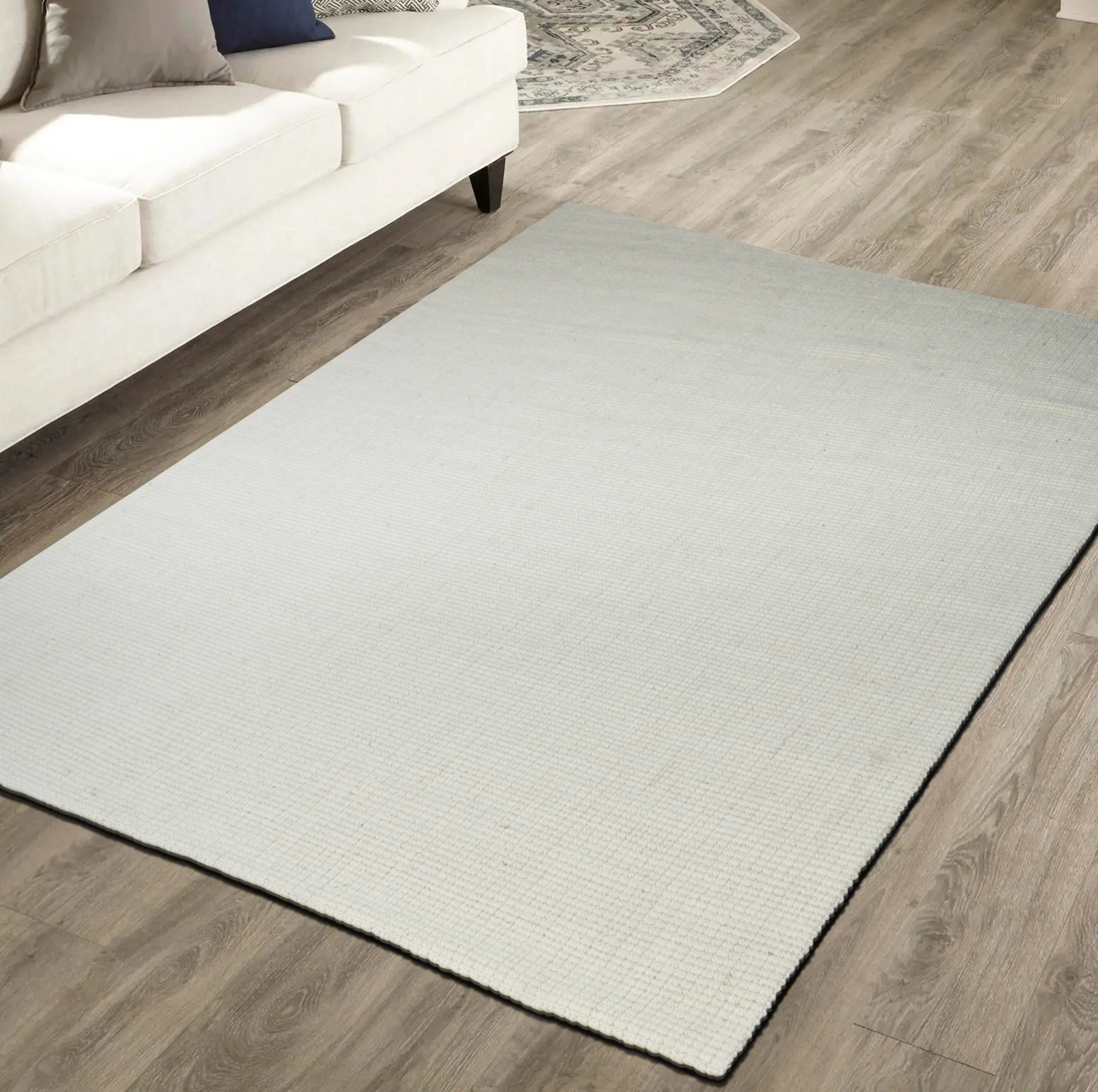 Premium Boucle Jute & Wool Rug - Image 15