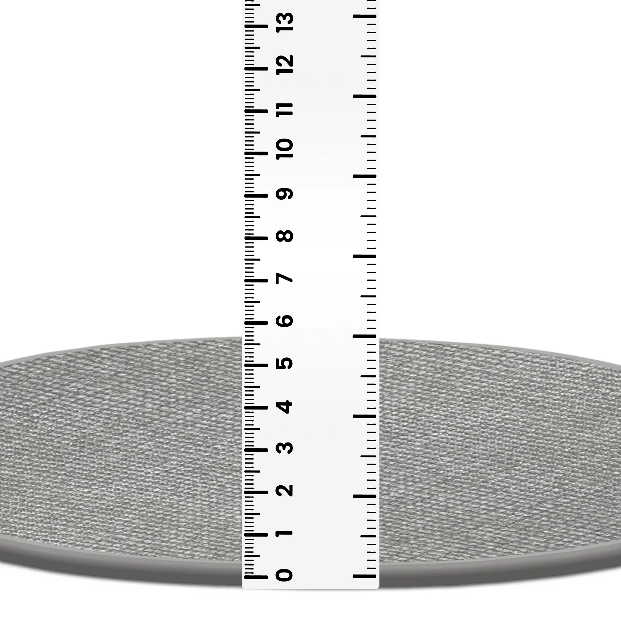 6 Foot Round Boucle Wool & Jute Rug - Image 11