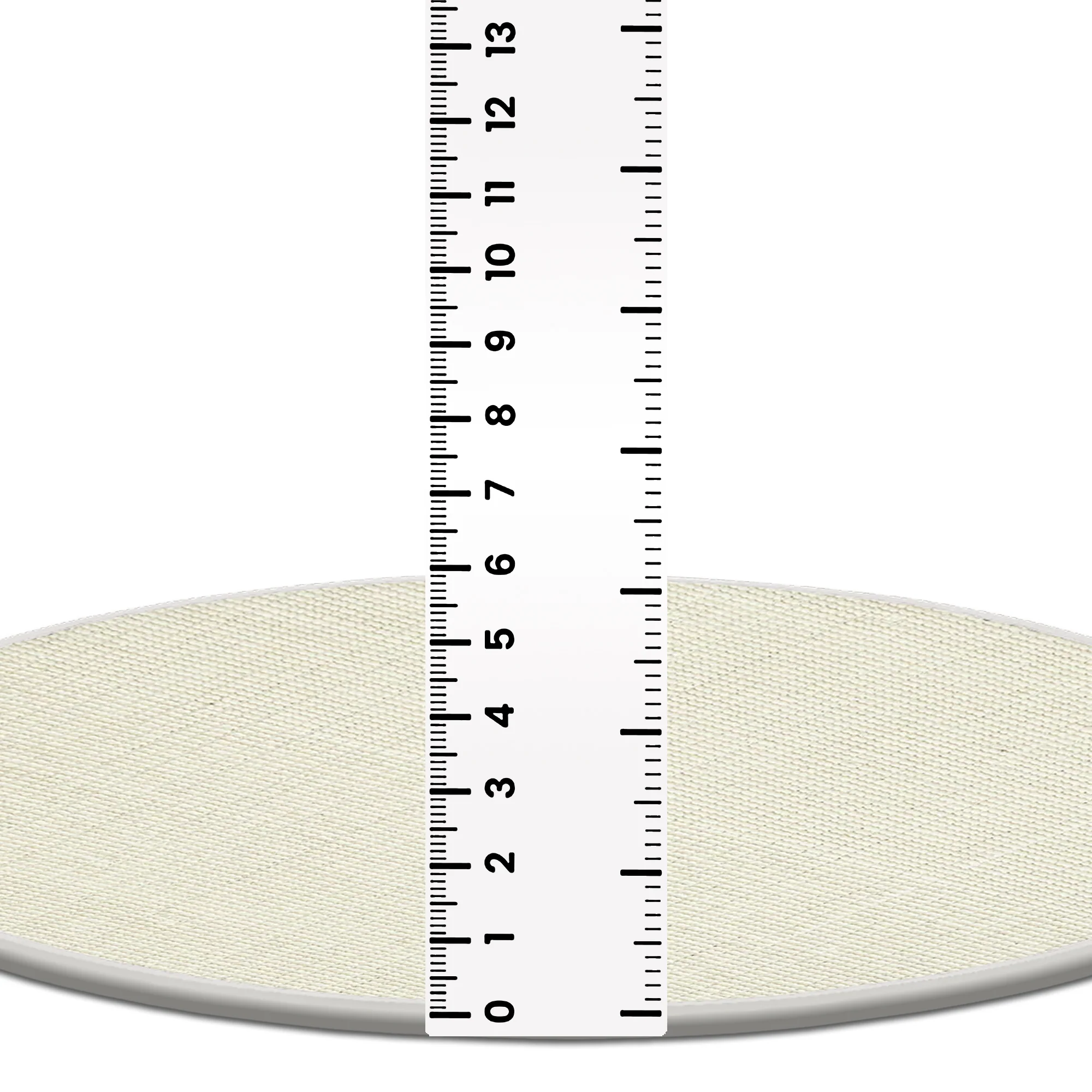 6 Foot Round Boucle Wool & Jute Rug - Image 17