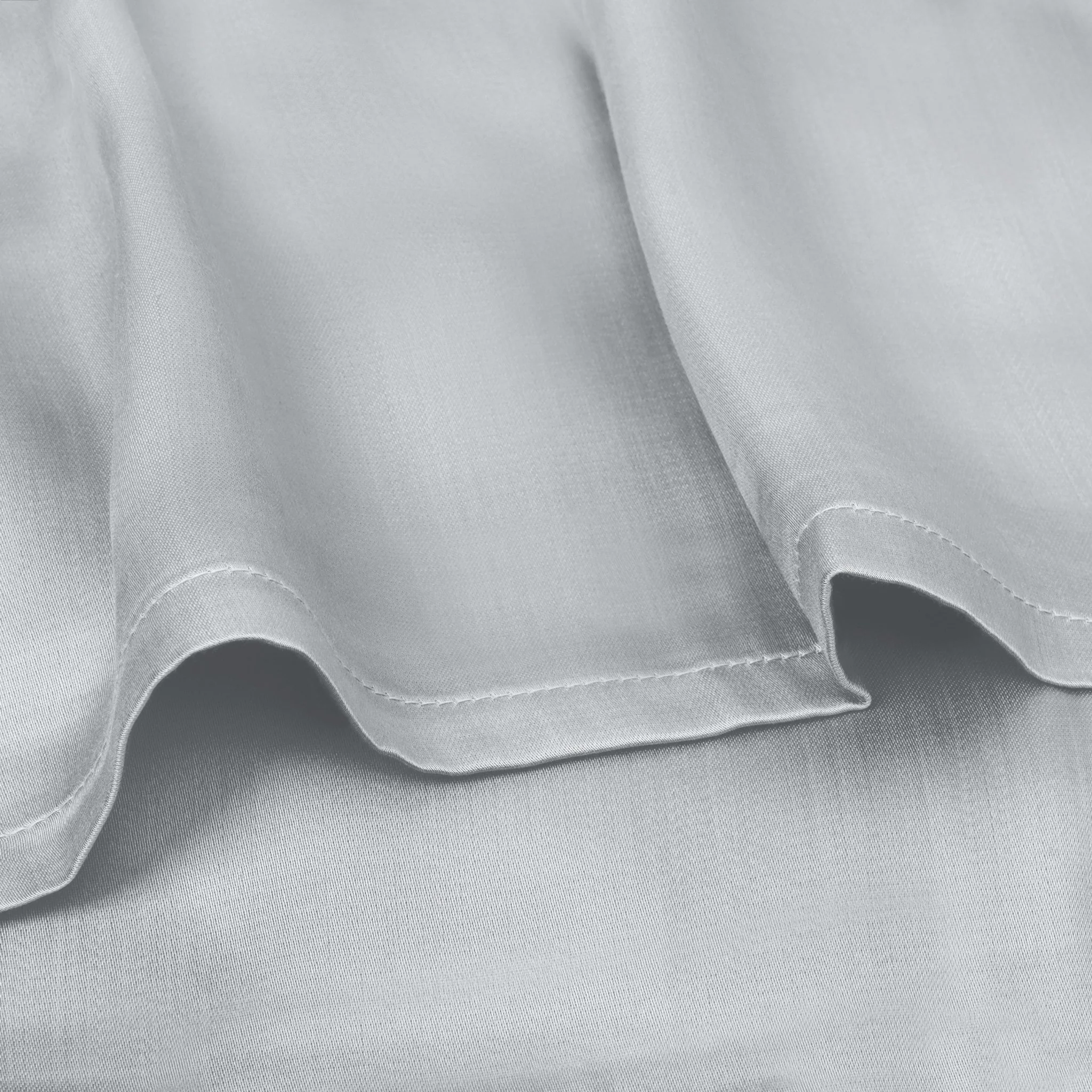 100% Organic Cotton 400TC Sateen Fitted Sheet Set - Image 8
